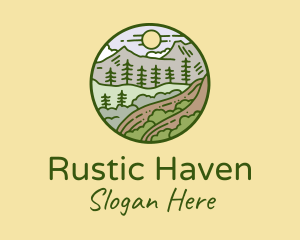 Rural Countryside Scenery  logo