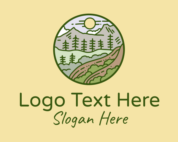 Rural Countryside Scenery  logo