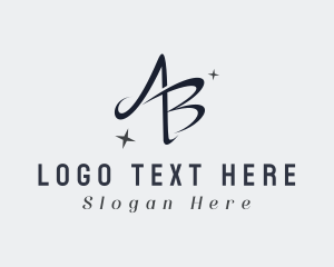 Fashion Letter AB Monogram logo