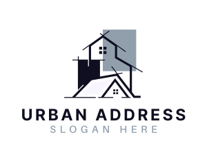 Urban House Architect logo design