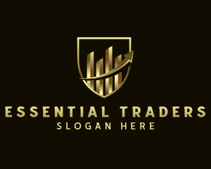 Finance Analytics Trader logo design