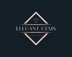 Diamond Gem Jewelry logo design