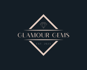 Diamond Gem Jewelry logo design