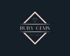 Diamond Gem Jewelry logo design