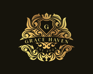 Royalty Elegant Shield Logo