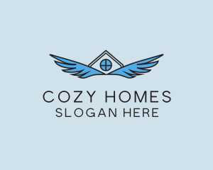 Residential Home Wings  logo design