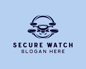 Surveillance Aerial Drone logo