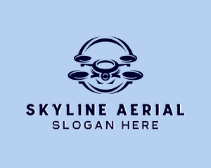 Surveillance Aerial Drone logo