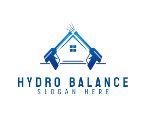 Hydraulic Washer House logo design