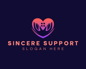 Heart Care Hand logo