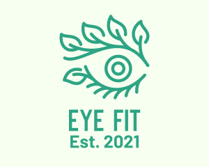 Nature Eye Eyelashes logo design