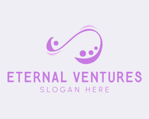 Abstract Loop Symbol logo design