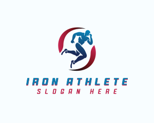 Varsity Athletic Running logo design