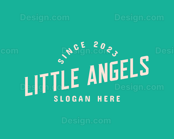 Playful Modern Apparel Logo