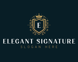 Regal Event Shield logo design