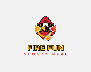 Firefighter Fire Rescue logo