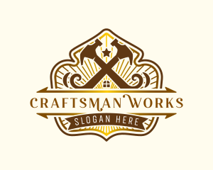 Hammer Carpenter Renovation logo design