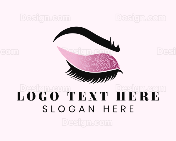 Beauty Eyebrow Makeup Logo