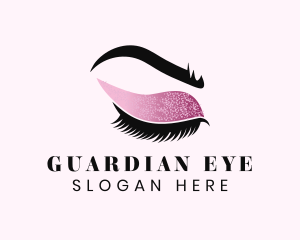 Beauty Eyebrow Makeup logo design