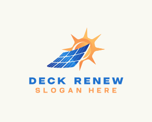 Solar Panel Energy logo design