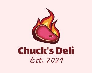 Flaming Steak Restaurant  logo