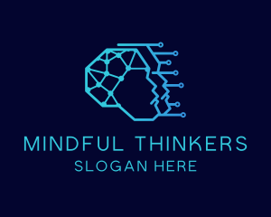 Cyber Human Intelligence logo design