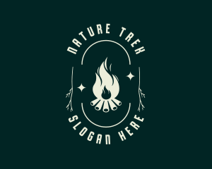 Outdoor Bonfire Camping logo