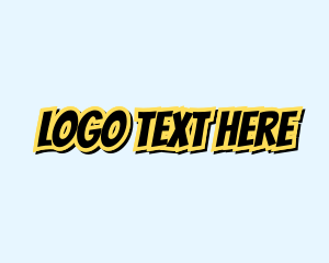 Font - Funky Comic Book logo design