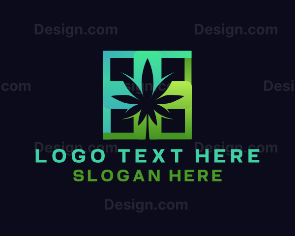 Cannabis Herbal Medicine Logo