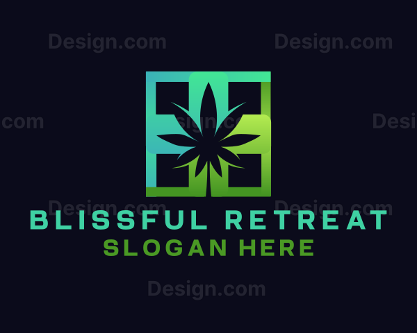 Cannabis Herbal Medicine Logo