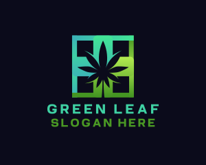 Cannabis Herbal Medicine logo design