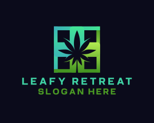 Cannabis Herbal Medicine logo design