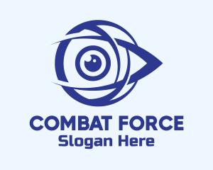 Blue Security Eye logo