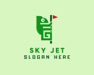Green Chameleon Playground logo