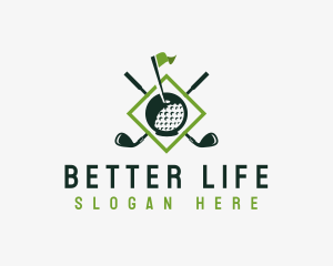 Golf Sports Tournament Logo