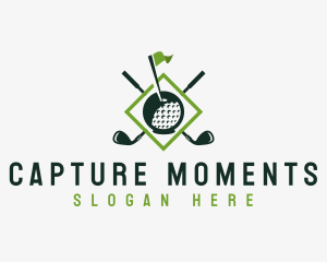 Golf Sports Tournament Logo