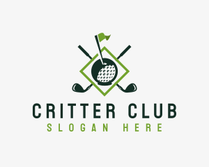 Golf Sports Tournament logo design