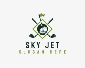 Golf Sports Tournament logo