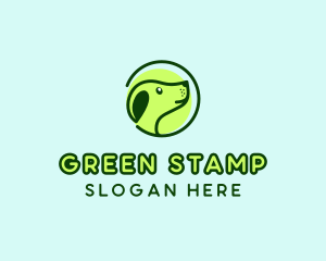 Green Dog Veterinary logo design