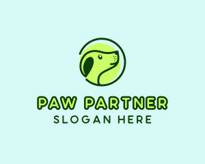 Green Dog Veterinary logo design