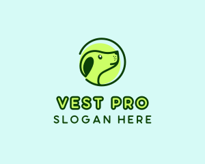 Green Dog Veterinary logo design