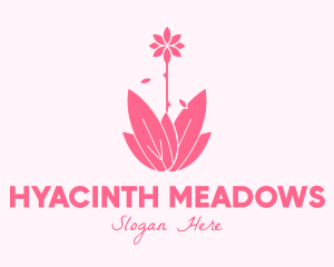 Pink Wellness Plant logo