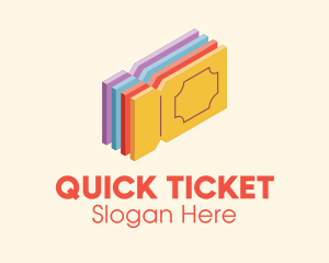 Colorful Coupon Tickets logo