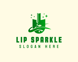 Sparkling Shovel Gardening logo design