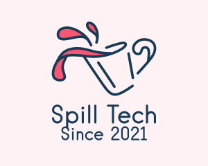 Spilling Juice Cup logo
