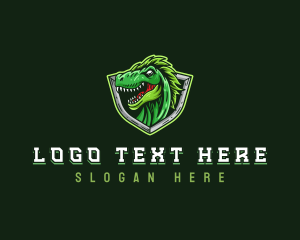 Dinosaur Raptor Beast logo