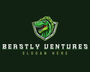 Dinosaur Raptor Beast logo design