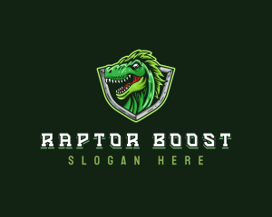 Dinosaur Raptor Beast logo