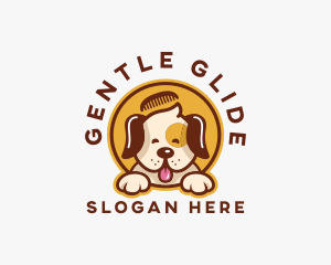 Puppy Comb Grooming logo