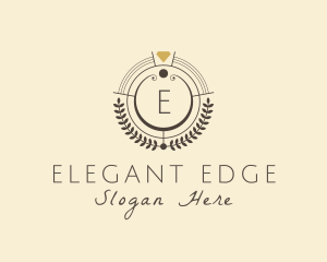 Jewelry Accessory Wreath Boutique  logo design